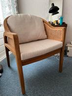 Zeer stevige houten stoel, Huis en Inrichting, Fauteuils, Ophalen, Riet of Rotan, Minder dan 75 cm, Zo goed als nieuw
