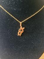 3 vlinder ketting Met oorbellen roestvrij staal h, Sieraden, Tassen en Uiterlijk, Overige materialen, Onbekend, Nieuw, Ophalen of Verzenden