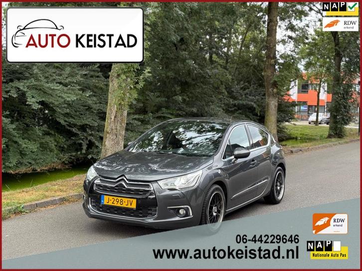 Citroen DS4 1.6 THP 200PK SPORT MASSAGE/DODE HOEK/XENON VOL, Auto's, Citroën, Bedrijf, Te koop, DS4, ABS, Airbags, Airconditioning