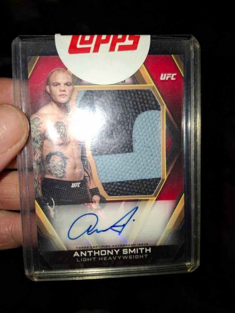 Anthony Smith UFC Kaart 3/8, Ophalen of Verzenden, Zo goed als nieuw, Losse kaart