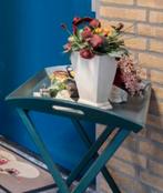 Leuke sidetable (Intratuin), Ophalen of Verzenden, Zo goed als nieuw, 25 tot 50 cm, Rechthoekig