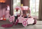 Autobed Princess Kate Koets - 90x200 - Roze, Kinderen en Baby's, Kinderkamer | Bedden