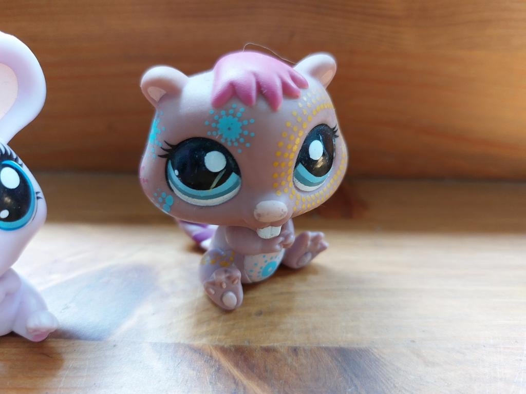 Littlest pet shop muis en bever, Verzamelen, Poppetjes en Figuurtjes, Ophalen of Verzenden