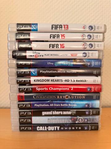 PlayStation 3 games/ PS3 spelletjes beschikbaar voor biedingen