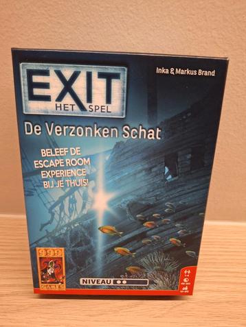 Exit: De Verzonken Schat - Escape Room Thuis! beschikbaar voor biedingen