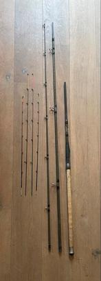 Ultimate Feederhengel 4,5m + 4 Topjes, Ophalen, Gebruikt, Werphengel