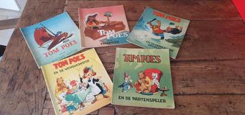 Vintage Tom Poes strips boekjes jaren 50 beschikbaar voor biedingen