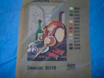 NIEUW Voorbedrukt stramien Stilleven 8016. Verkoop ook DMC, Hobby en Vrije tijd, Ophalen of Verzenden, Nieuw, Handborduren, Onderdeel of Toebehoren