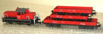 Marklin H0 Dieselloc BR 364 van de DB + 3 wagons DIGITAAL beschikbaar voor biedingen