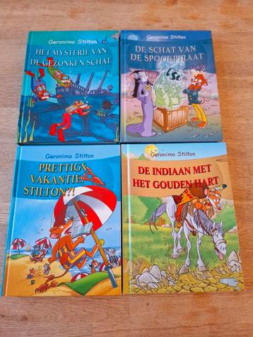 4 Geronimo Stilton boeken (prijs is voor alle 4) beschikbaar voor biedingen