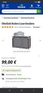 Camping keuken, Ophalen
