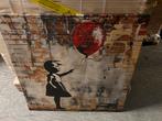 Canvas banksy showmodel afhaal €15,-, Ophalen, Zo goed als nieuw