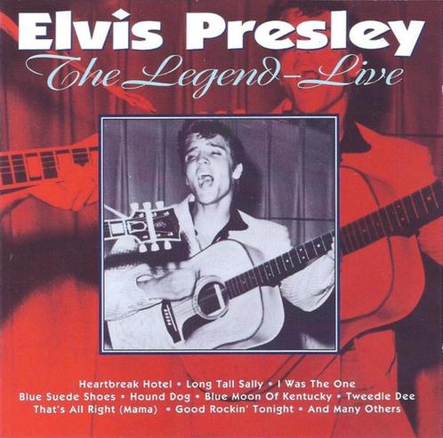 Elvis Presley – The Legend Live CD, Cd's en Dvd's, Cd's | Pop, Zo goed als nieuw, 1980 tot 2000, Verzenden