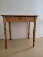 Leuk oud tafeltje. Afmeting 80 x 58 cm (l x b), Ophalen, Rechthoekig, 50 tot 100 cm, 50 tot 100 cm