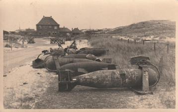 Bergen aan Zee fotokaart villa de Dennen wo2 bommen militair beschikbaar voor biedingen