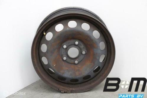 1 losse 16 inch stalen velg VW Golf 5 1K0601027A, Auto-onderdelen, Banden en Velgen, Velg(en), Gebruikt