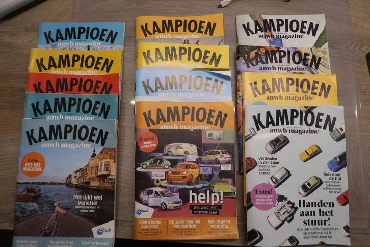 Meer dan 3 jaargangen Kampioen van ANWB '22 t/m heden, Verzamelen, Tijdschriften, Kranten en Knipsels, Tijdschrift, Nederland