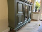 Prachtige groene kast, Huis en Inrichting, Kasten | Buffetkasten, Ophalen, 100 tot 150 cm, 150 tot 200 cm, 25 tot 50 cm