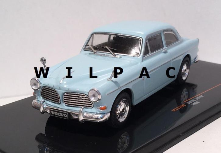 Volvo 123 GT. Amazon lichtblauw 123GT 1968 1:43 van. Ixo ., Hobby en Vrije tijd, Modelauto's | 1:43, Nieuw, Auto, Overige merken