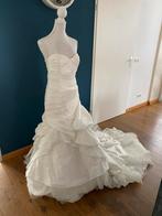 La Sposa Trouwjurk Maat 38, Ophalen of Verzenden, Gedragen, Wit, Trouwjurk
