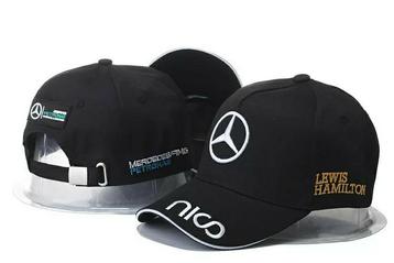 T.k. Zwarte lewis hamilton mercedes racing baseball cap pet  beschikbaar voor biedingen