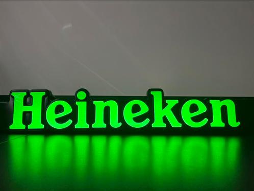 Heineken lamp , heineken verlichting 68 cm, Verzamelen, Biermerken, Zo goed als nieuw, Overige typen, Heineken, Ophalen of Verzenden