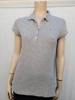 Tommy Hilfiger polo dames grijs maat M, Maat 38/40 (M), Ophalen of Verzenden, Zo goed als nieuw, Korte mouw