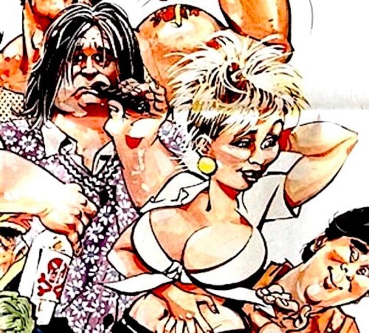 Flodder (1986) - Originele filmposter, Verzamelen, Posters, Gebruikt, Film en Tv, Deurposter of groter, Rechthoekig Staand, Ophalen of Verzenden