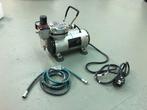 Timbertech Compressor - Airbrush Compressor, Doe-het-zelf en Verbouw, Compressors, Ophalen, Gebruikt, 6 tot 10 bar, Minder dan 200 liter/min