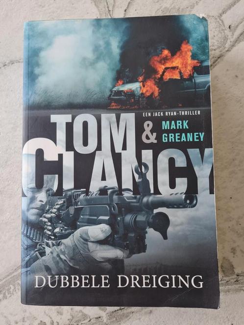 1 boek €5 - 7 boeken €25: Mark Greaney - Dubbele dreiging, Boeken, Thrillers, Zo goed als nieuw, Amerika, Ophalen of Verzenden