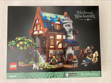 Te koop: Lego Ideas set 21325 Medieval Blacksmith beschikbaar voor biedingen
