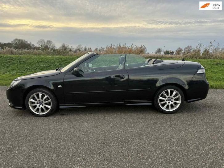 Saab 9-3 Cabrio 1.9 TiD Linear cabrio diesel uitvoering !, Auto's, Saab, Bedrijf, Te koop, Saab 9-3, ABS, Airbags, Airconditioning