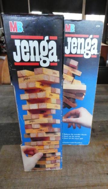 Jenga Classic - Actiespel MB vanaf 6 jaar. beschikbaar voor biedingen