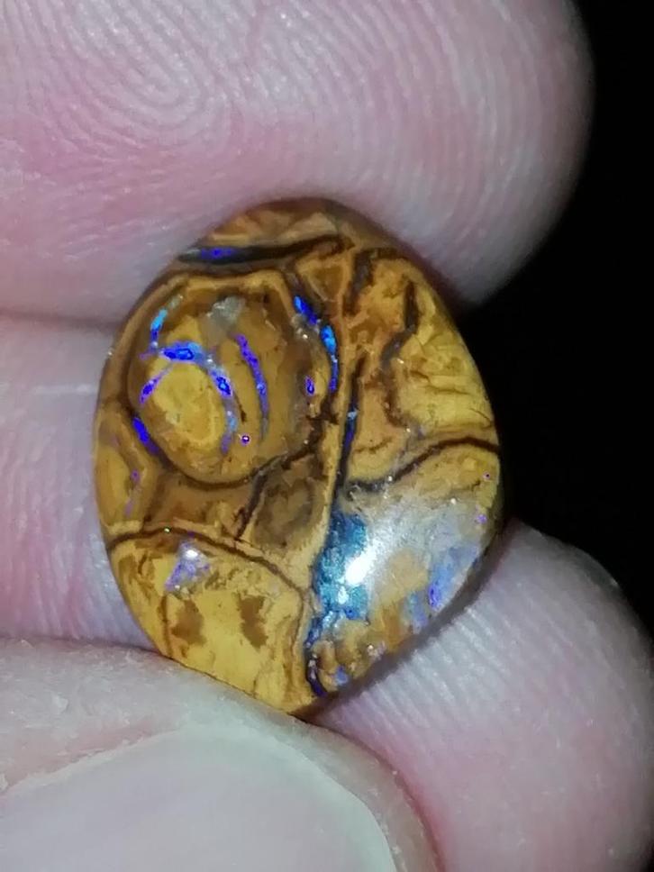 Koroit boulder opaal, Sieraden, Tassen en Uiterlijk, Edelstenen, Zo goed als nieuw, Ophalen of Verzenden