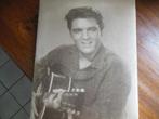 elvis presley canvas foto lijstje, Ophalen of Verzenden, Gebruikt, Poster, Artwork of Schilderij