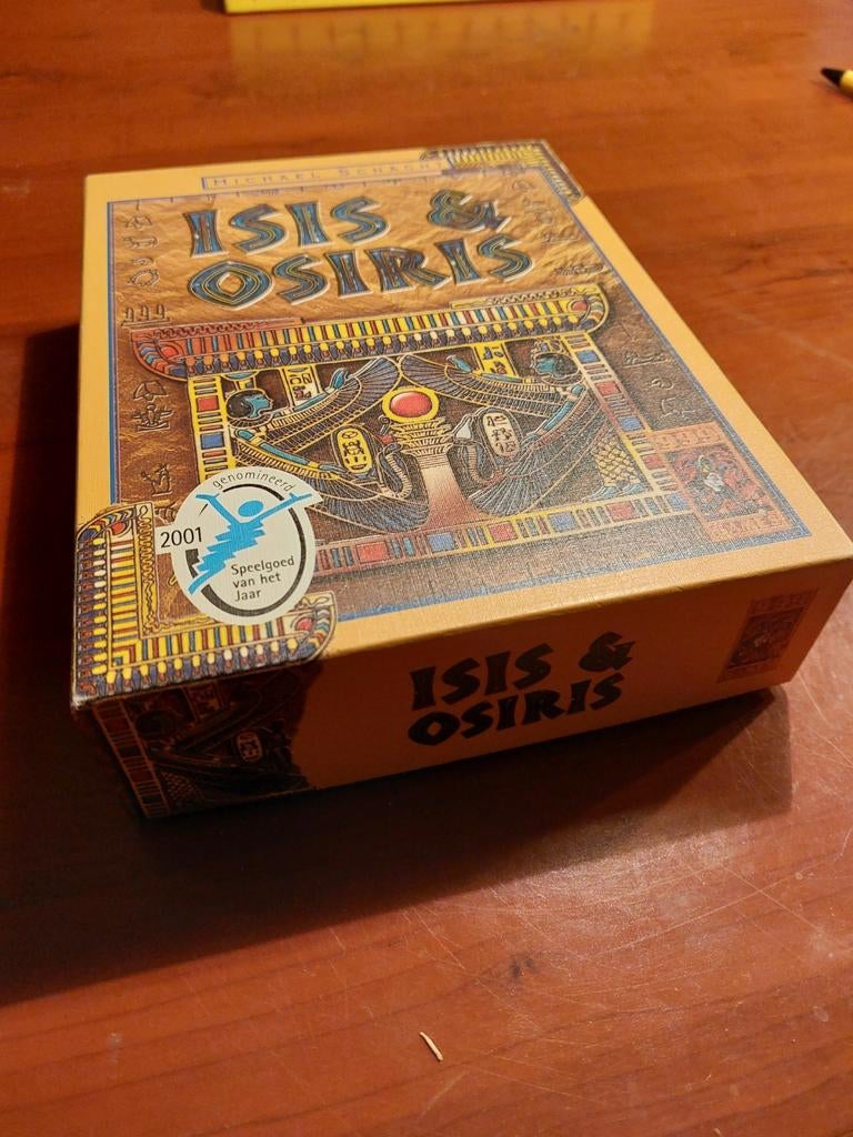 Isis & Osiris - Leuk familiespel!, Drie of vier spelers, Ophalen of Verzenden, Zo goed als nieuw, Spel