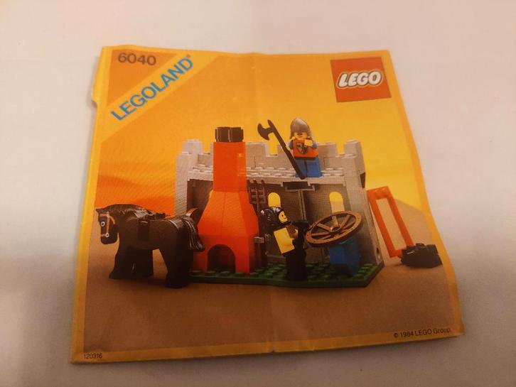 6040 Blacksmith shop - Lego ridder set, Kinderen en Baby's, Speelgoed | Duplo en Lego, Gebruikt, Lego, Complete set, Ophalen of Verzenden