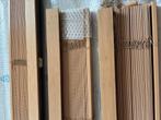 3 maten bamboe jaloezieën (eik), Ophalen, Zo goed als nieuw