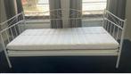 Eenpersoonsbed metalen frame zonder matras, Ophalen, Gebruikt, 90 cm, Eenpersoons