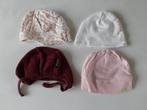 4 Stuks baby meisjesmutsjes verschillende kleurtjes, Kinderen en Baby's, Babykleding | Mutsen, Sjaals en Wanten, Gebruikt, Jongetje of Meisje