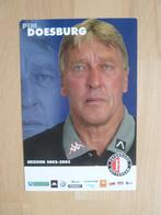 Spelerskaart. Pim.Doesburg  Feyenoord.  2002/2003, Verzenden, Zo goed als nieuw, Feyenoord, Spelerskaart
