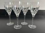 4 Kristallen Toscane Wijnglazen WEDSWOOD, Ophalen of Verzenden