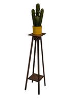 Vintage Eiken Bijzettafel / Plantentafel Jaren 50