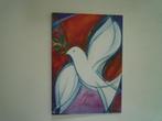 Witte duif duiven vogels, Verzenden, 1980 tot heden, Vogel