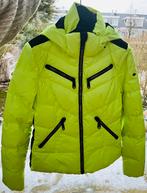 Prachtige, fluoriserend gele ski jas van Goldbergh, maat 38, Maat 38/40 (M), Ophalen of Verzenden, Zo goed als nieuw