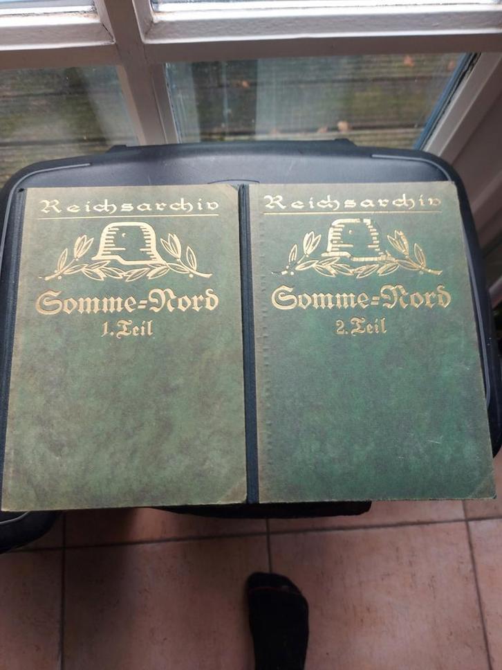 Reichsarchiv,  Schlachten des Weltkrieges,  Somme., Boeken, Woordenboeken, Gelezen, Duits, Overige uitgevers, Ophalen of Verzenden