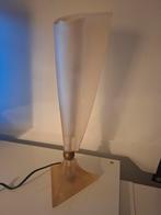 Zeer mooie vintage art-deco Terzani Tabu Tu tafellamp, Ophalen of Verzenden, Zo goed als nieuw, Glas, Minder dan 50 cm
