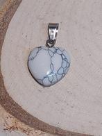 hangertje hartje howliet, Overige kleuren, Nieuw, Ophalen of Verzenden, Steen of Mineraal