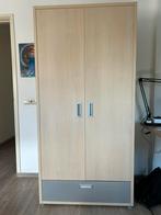 EMDEKA STRECH Garderobe kast white wash met aluminium look, Huis en Inrichting, 50 tot 100 cm, 150 tot 200 cm, Met hangruimte