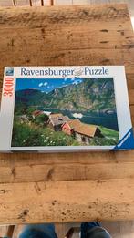 Ravensburger puzzel 3000 noorwegen sognefjord, Verzenden, Meer dan 1500 stukjes, Zo goed als nieuw